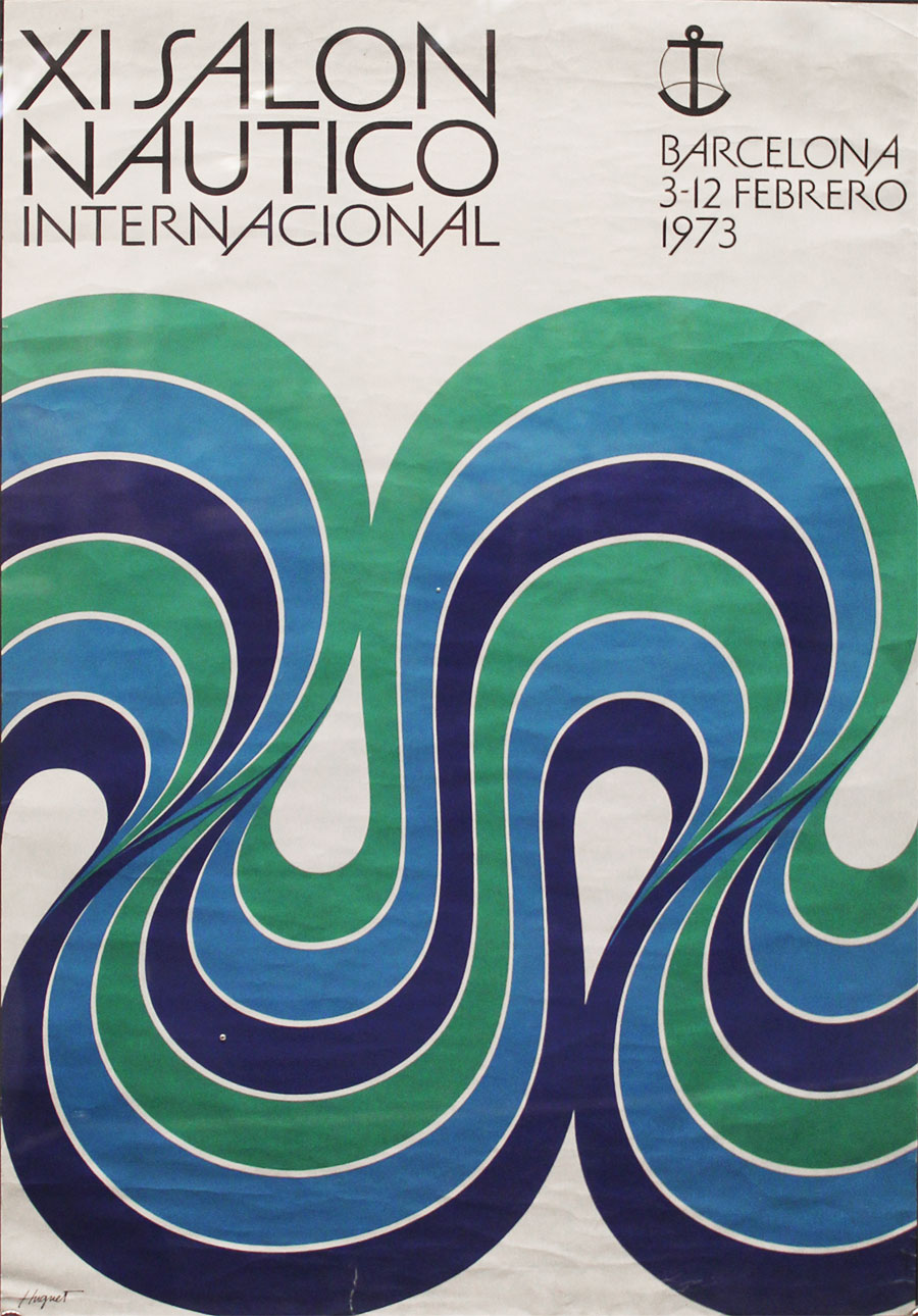 1973 年国际航海沙龙的海报