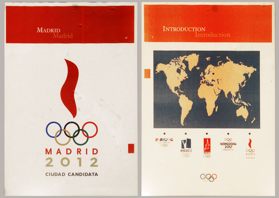 马德里申办2012年第30届奥运会的申办文件